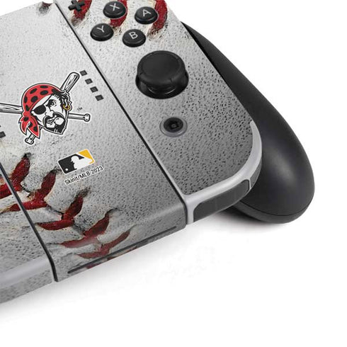 MLB Pittsburgh Pirates Game Ball Nintendo Switch OLED (2021) Skin