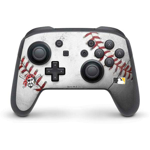 MLB Pittsburgh Pirates Game Ball Nintendo Switch Pro Controller Skin