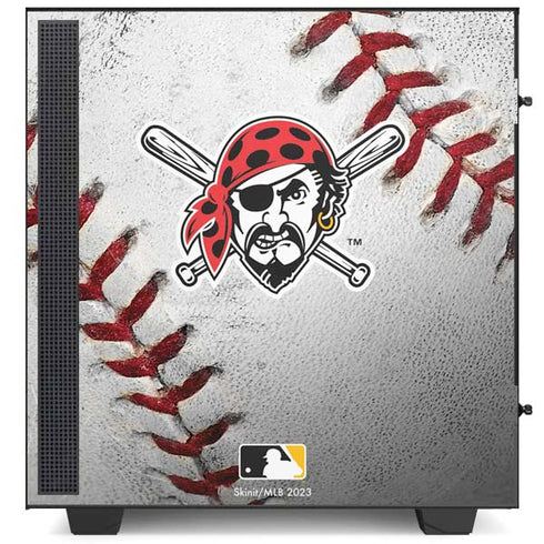 MLB Pittsburgh Pirates Game Ball NZXT H510 Compact ATX Mid-Tower Case Skin