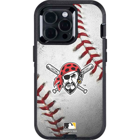 MLB Pittsburgh Pirates Game Ball Otterbox Defender iPhone Skin