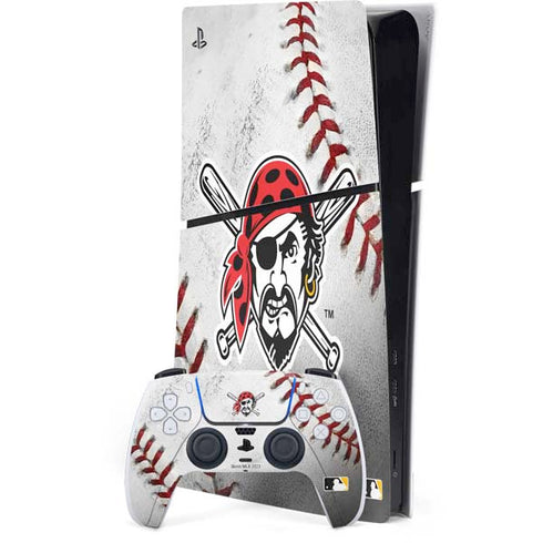 MLB Pittsburgh Pirates Game Ball PS5 Slim Digital Edition Console Skin