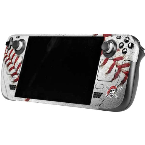 MLB Pittsburgh Pirates Game Ball Steam Deck Handheld Gaming Computer Skin