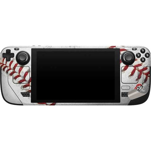 MLB Pittsburgh Pirates Game Ball Steam Deck Handheld Gaming Computer Skin