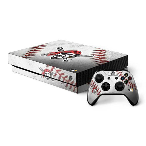 MLB Pittsburgh Pirates Game Ball Xbox One X Bundle Skin