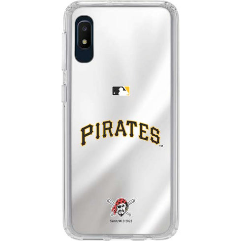 MLB Pittsburgh Pirates Jersey Home Galaxy A10e Clear Case