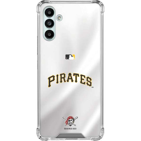 MLB Pittsburgh Pirates Jersey Home Galaxy A13 5G Clear Case
