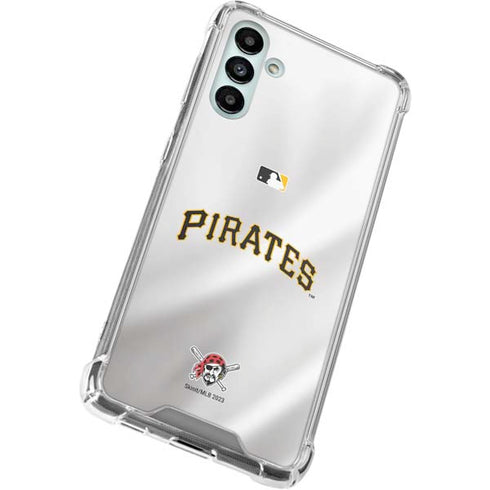 MLB Pittsburgh Pirates Jersey Home Galaxy A13 5G Clear Case