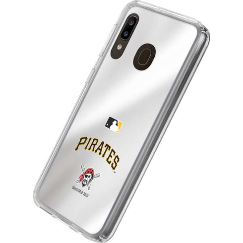 MLB Pittsburgh Pirates Jersey Home Galaxy A20 Clear Case