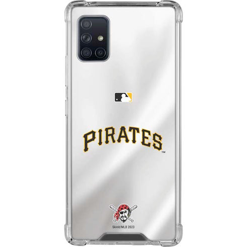 MLB Pittsburgh Pirates Jersey Home Galaxy A51 5G Clear Case