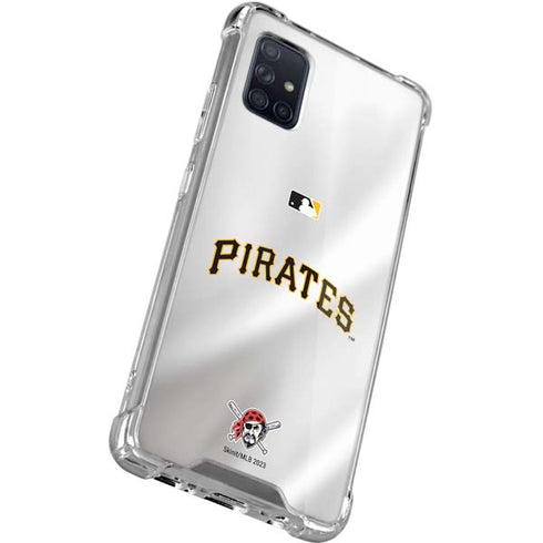 MLB Pittsburgh Pirates Jersey Home Galaxy A51 5G Clear Case