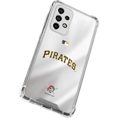 MLB Pittsburgh Pirates Jersey Home Galaxy A53 5G Clear Case