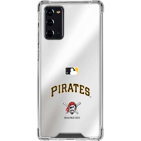 MLB Pittsburgh Pirates Jersey Home Galaxy Note20 5G Clear Case