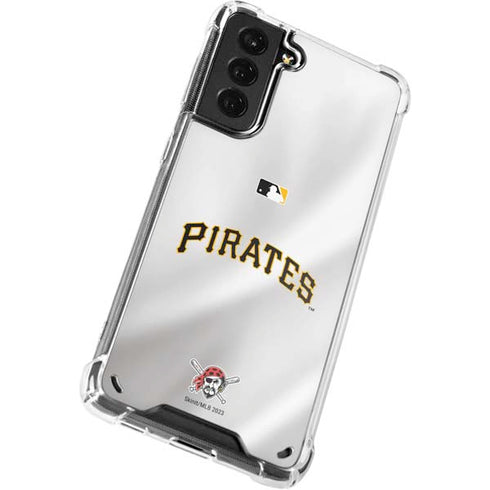 MLB Pittsburgh Pirates Jersey Home Galaxy S21 5G Clear Case