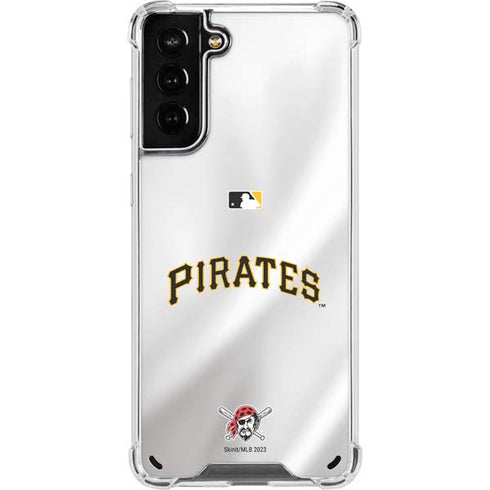 MLB Pittsburgh Pirates Jersey Home Galaxy S21 Plus 5G Clear Case