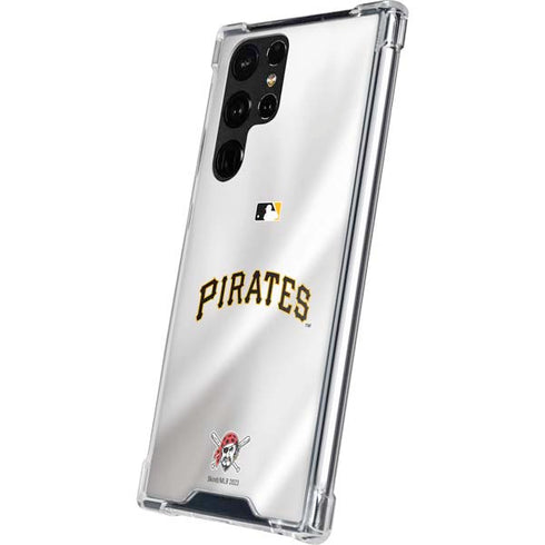 MLB Pittsburgh Pirates Jersey Home Galaxy S22 Ultra Clear Case