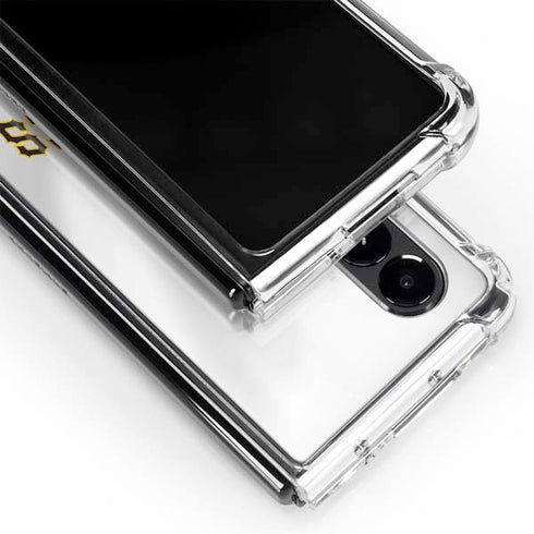 MLB Pittsburgh Pirates Jersey Home Galaxy Z Fold4 5G Clear Case