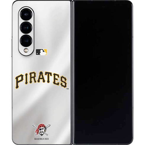 MLB Pittsburgh Pirates Jersey Home Galaxy Z Fold4 5G Skin