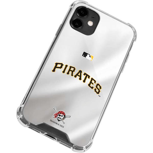 MLB Pittsburgh Pirates Jersey Home iPhone 12 Clear Case
