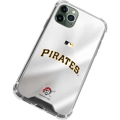 MLB Pittsburgh Pirates Jersey Home iPhone 12 Pro Max Clear Case