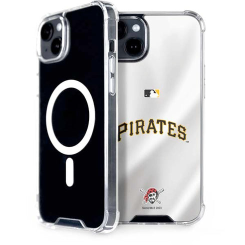 MLB Pittsburgh Pirates Jersey Home iPhone 15 Plus MagSafe Case