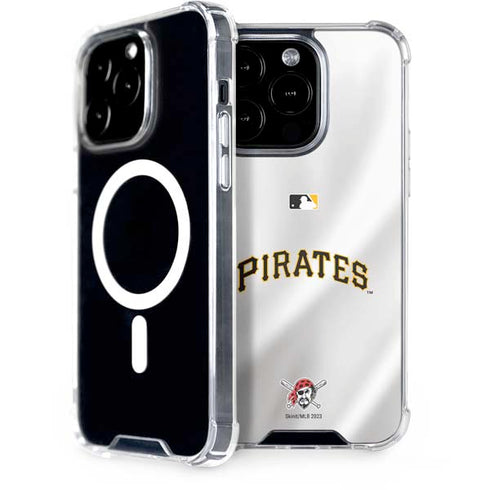 MLB Pittsburgh Pirates Jersey Home iPhone 15 Pro MagSafe Case