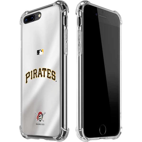 MLB Pittsburgh Pirates Jersey Home iPhone 7/8 Plus Clear Case