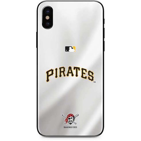 MLB Pittsburgh Pirates Jersey Home iPhone XS Skin