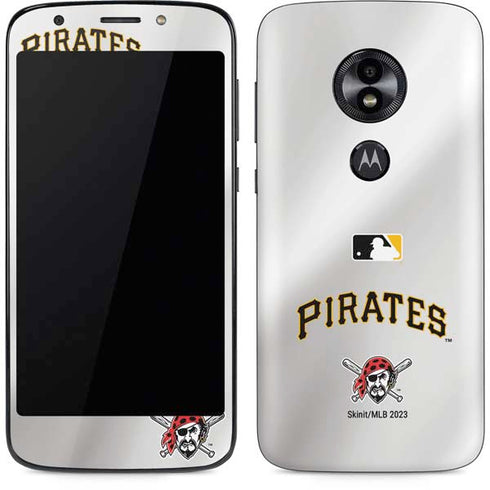 MLB Pittsburgh Pirates Jersey Home Moto E5 Play Skin