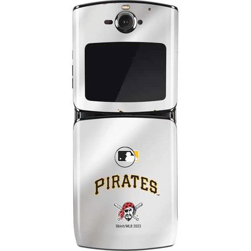 MLB Pittsburgh Pirates Jersey Home Motorola RAZR Skin