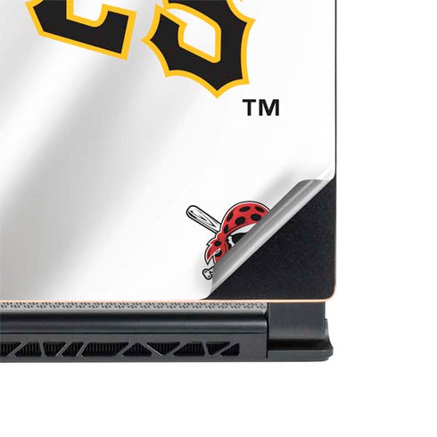 MLB Pittsburgh Pirates Jersey Home MSI GS65 Stealth Laptop Skin