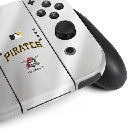 MLB Pittsburgh Pirates Jersey Home Nintendo Switch OLED (2021) Skin