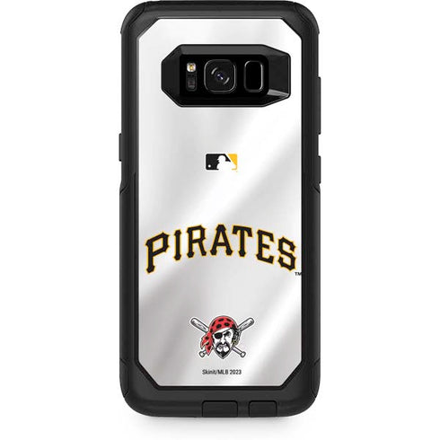 MLB Pittsburgh Pirates Jersey Home Otterbox Commuter Galaxy Skin