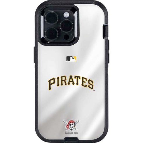 MLB Pittsburgh Pirates Jersey Home Otterbox Defender iPhone Skin