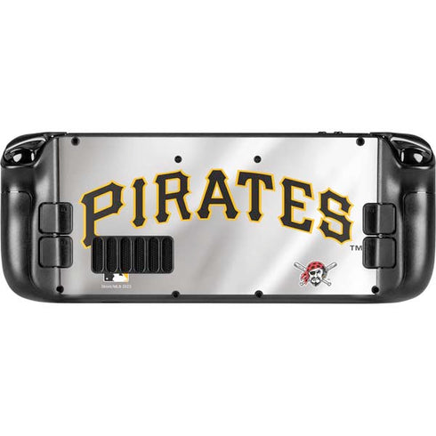 MLB Pittsburgh Pirates Jersey Home Steam Deck Handheld Gaming Computer Skin