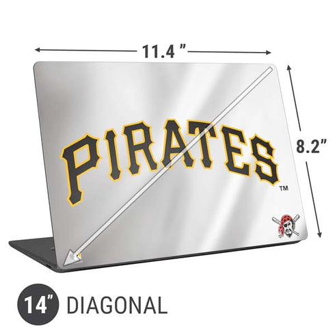 MLB Pittsburgh Pirates Jersey Home Universal Laptop 14in (11.4 x 8.2in) Skin