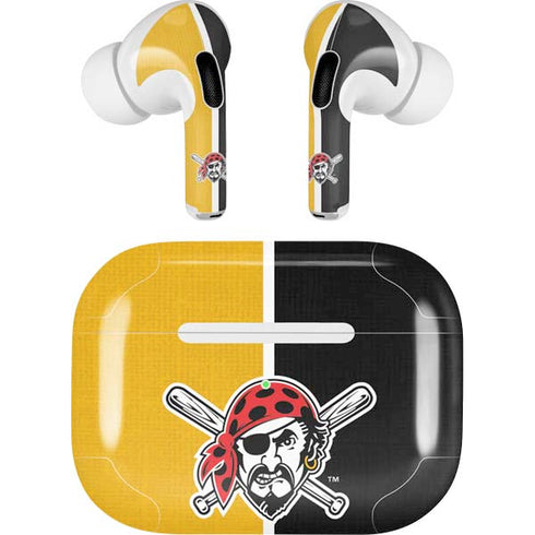 MLB Pittsburgh Pirates Split Apple AirPods Pro Skin