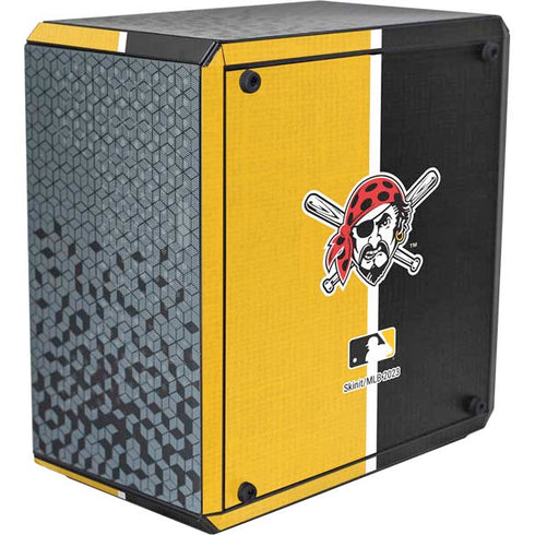 MLB Pittsburgh Pirates Split Cooler Master MasterBox Q300L Mini Tower Skin