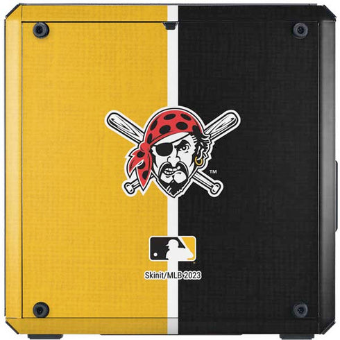 MLB Pittsburgh Pirates Split Cooler Master MasterBox Q300L Mini Tower Skin