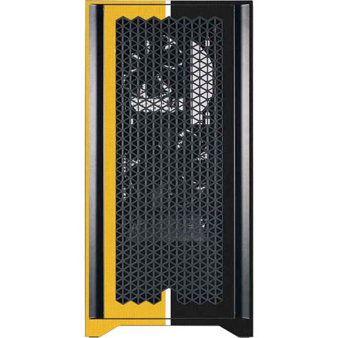 MLB Pittsburgh Pirates Split Corsair 4000D Tempered Glass Mid-Tower ATX Case Skin