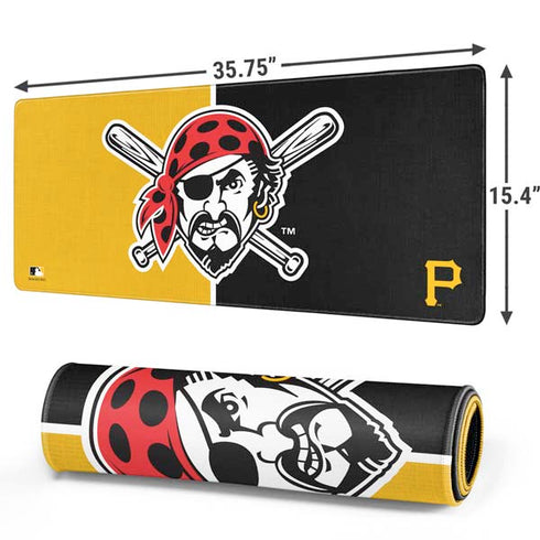 MLB Pittsburgh Pirates Split Gaming Mouse Pad
