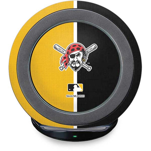 MLB Pittsburgh Pirates Split Fast Charge Wireless Charging Stand Skin