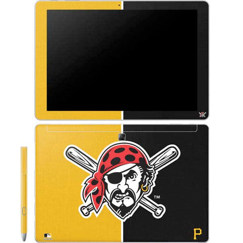 MLB Pittsburgh Pirates Split Galaxy Book 12in Skin