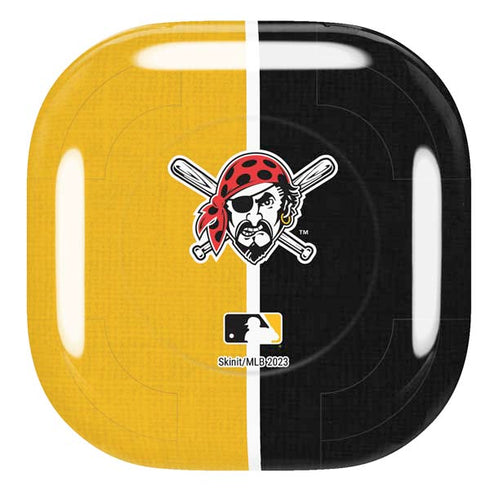 MLB Pittsburgh Pirates Split Galaxy Buds Pro Skin