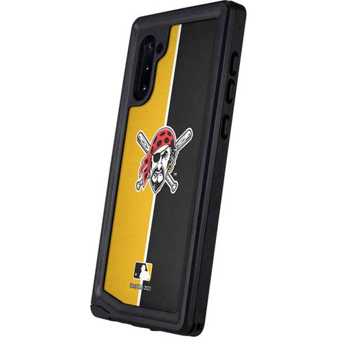 MLB Pittsburgh Pirates Split Galaxy Note 10 Waterproof Case