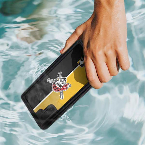 MLB Pittsburgh Pirates Split Galaxy Note 10 Waterproof Case