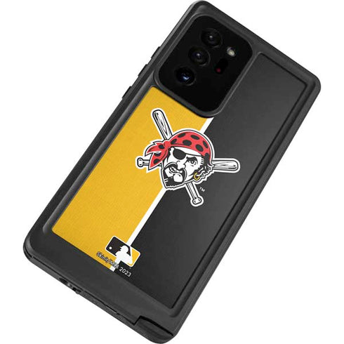 MLB Pittsburgh Pirates Split Galaxy Note20 Ultra 5G Waterproof Case