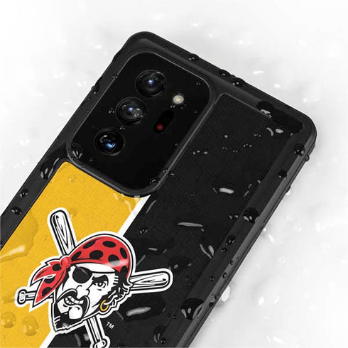 MLB Pittsburgh Pirates Split Galaxy Note20 Ultra 5G Waterproof Case