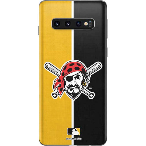 MLB Pittsburgh Pirates Split Galaxy S10 Skin