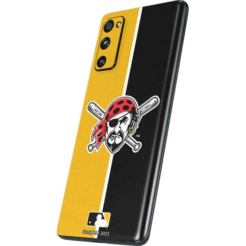 MLB Pittsburgh Pirates Split Galaxy S20 Fan Edition Skin