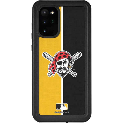 MLB Pittsburgh Pirates Split Galaxy S20 Plus Waterproof Case